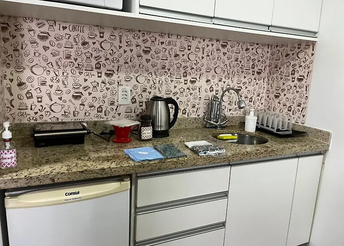 Flat Clube XV Santos Sp Aparthotel